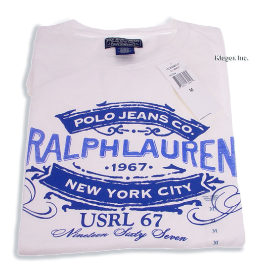 Új Ralph Lauren Rövid Ujjú Póló – Fehér L