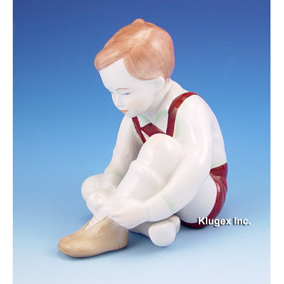 Vintage Aquincum Boy Figurine