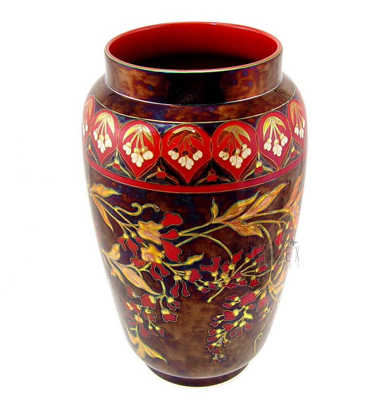 Zsolnay Multi Eosin Vase  